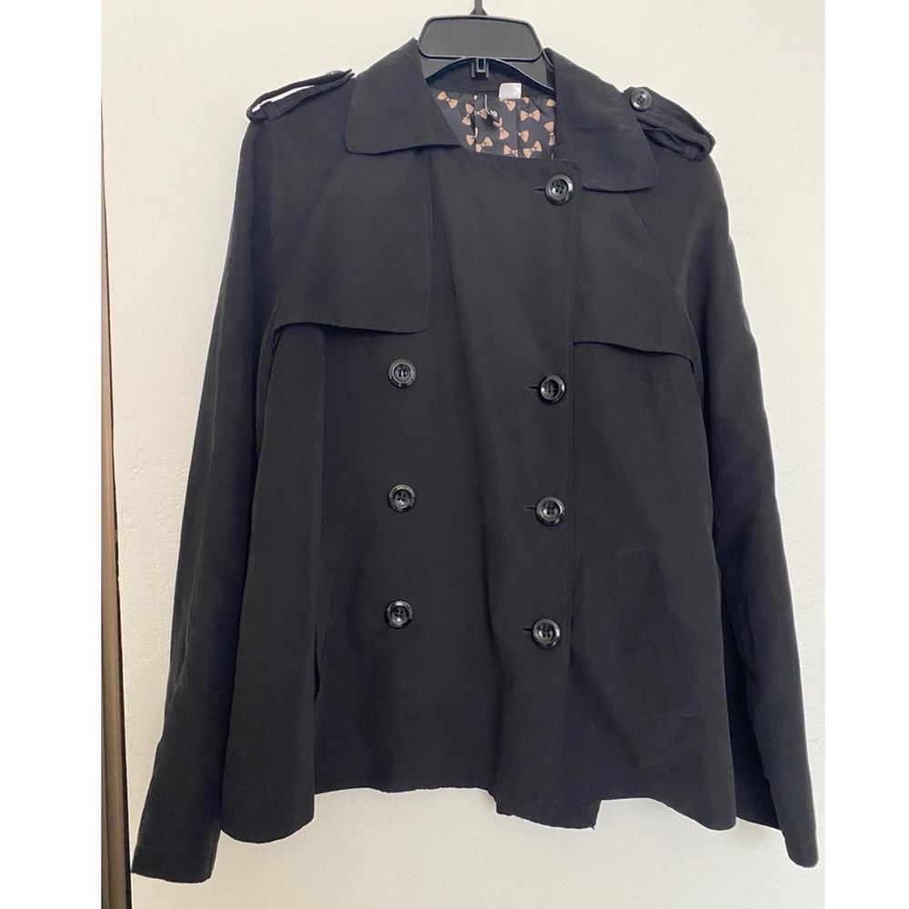 Black Button Up Jacket